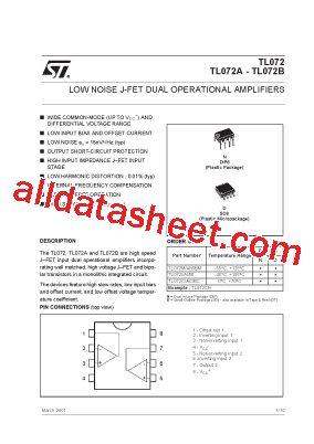 TL072AIN型号图片