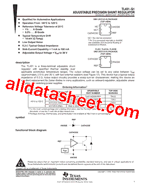 TL431AQDBZRQ1型号图片