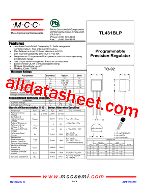 TL431BLP型号图片