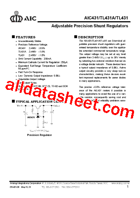 TL431CS-HF型号图片