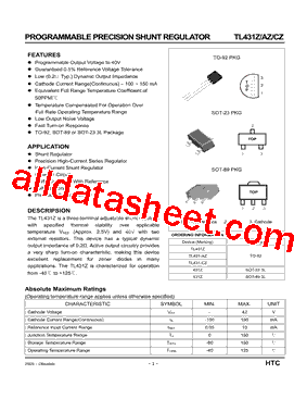 TL431ZSF型号图片