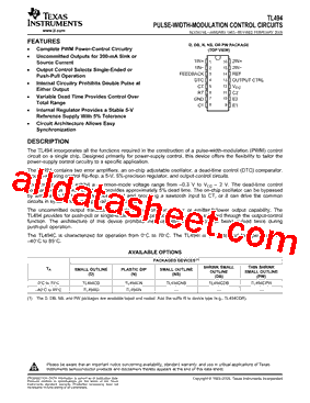 TL494IN型号图片