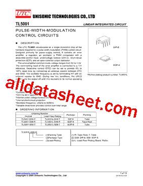 TL5001-S08-R型号图片