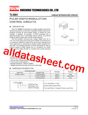 TL5001G-S08-R型号图片