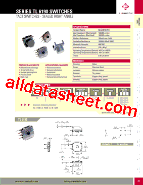 TL6190AF160RRBLK型号图片