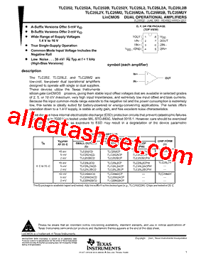 TLC252CDR型号图片