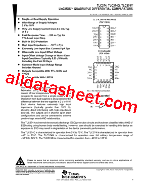 TLC374CPWR型号图片
