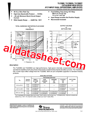 TLE2082Y型号图片