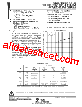 TLE2161MJG型号图片