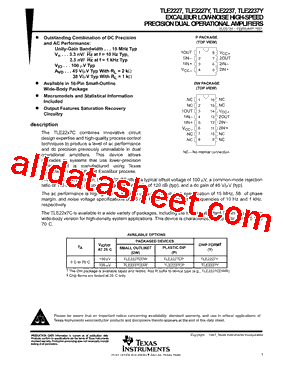 TLE2237IDW型号图片
