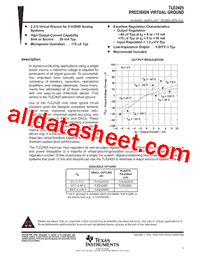 TLE2425CDRG4型号图片
