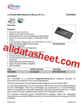 TLE4208G型号图片