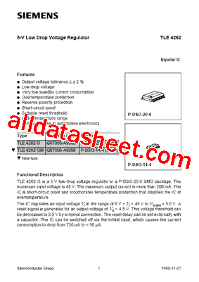 TLE4262GM型号图片