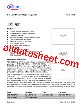 TLE4263GM型号图片