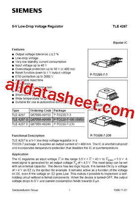 TLE4267S型号图片