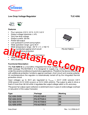 TLE4295GV33型号图片