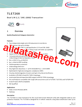 TLE7268型号图片