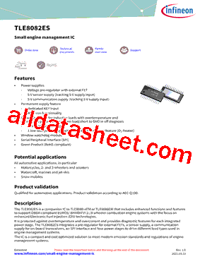 TLE8082ES型号图片