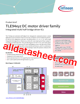 TLE94106ESXUMA1型号图片