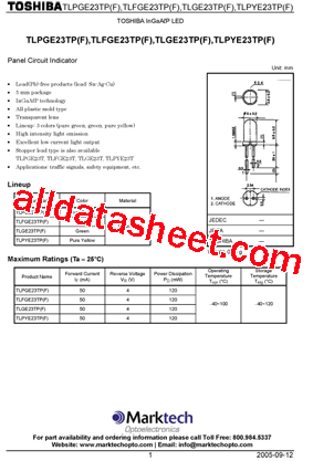 TLGE23TP型号图片