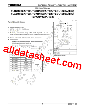 TLGU1002A型号图片