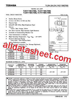 TLSH1100T09型号图片