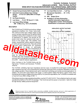 TLV2422AID型号图片