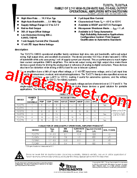 TLV2772CD型号图片
