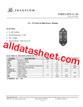 TM053-059-11-36型号图片