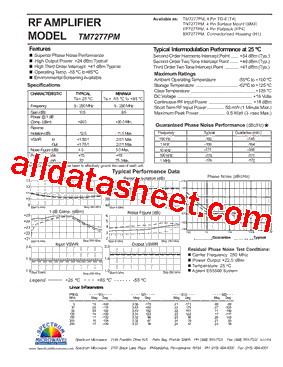 TM7277PM型号图片