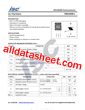 TMA256B-L型号图片