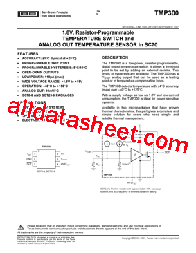 TMP300AIDBVT型号图片