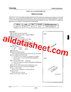 TMP47C231AN型号图片