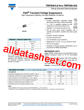 TMPG06-43A型号图片