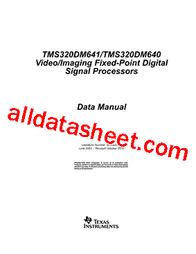 TMS320DM641ZNZ500型号图片