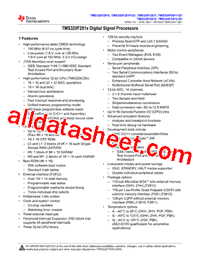 TMS320F2812ZAYAR型号图片