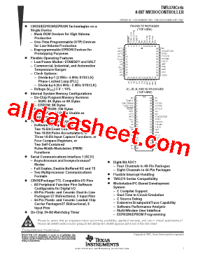 TMS370CX4X型号图片