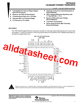 TNETE2201BPHD型号图片