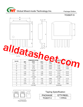 TO263T-5型号图片