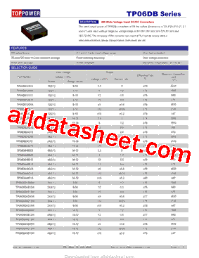 TP06DB型号图片