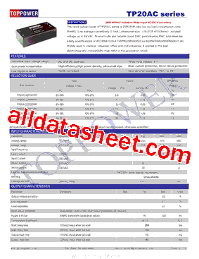 TP20AC220S03W型号图片