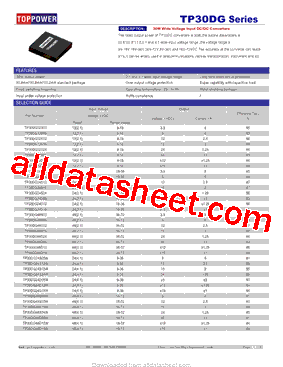 TP30DG48D12W型号图片