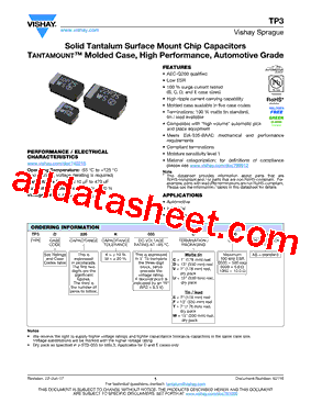 TP3C686K010C0275AS型号图片