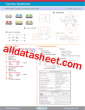 TPA00UFNG10型号图片