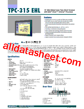 TPC-315-RJ22A型号图片