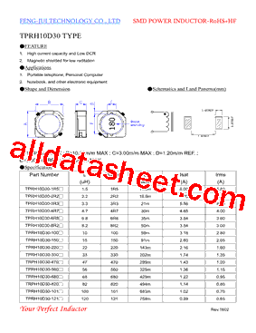 TPRH10D30-330型号图片