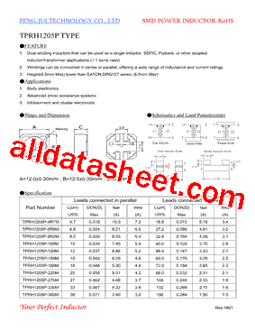 TPRH1205P-331M型号图片