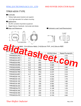 TPRH6D38-3R3型号图片