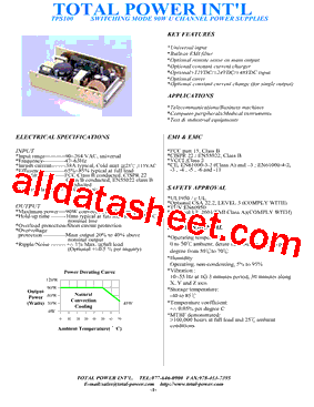 TPS-100型号图片