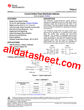 TPS2051CDBVR型号图片